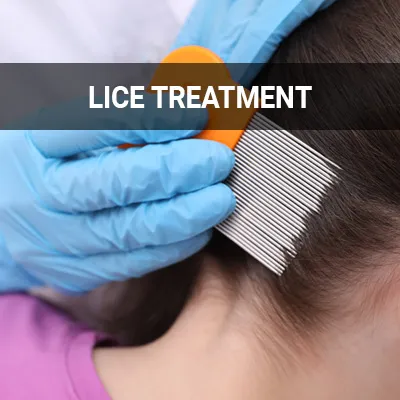 Visit our Lice Infestation Treatment page